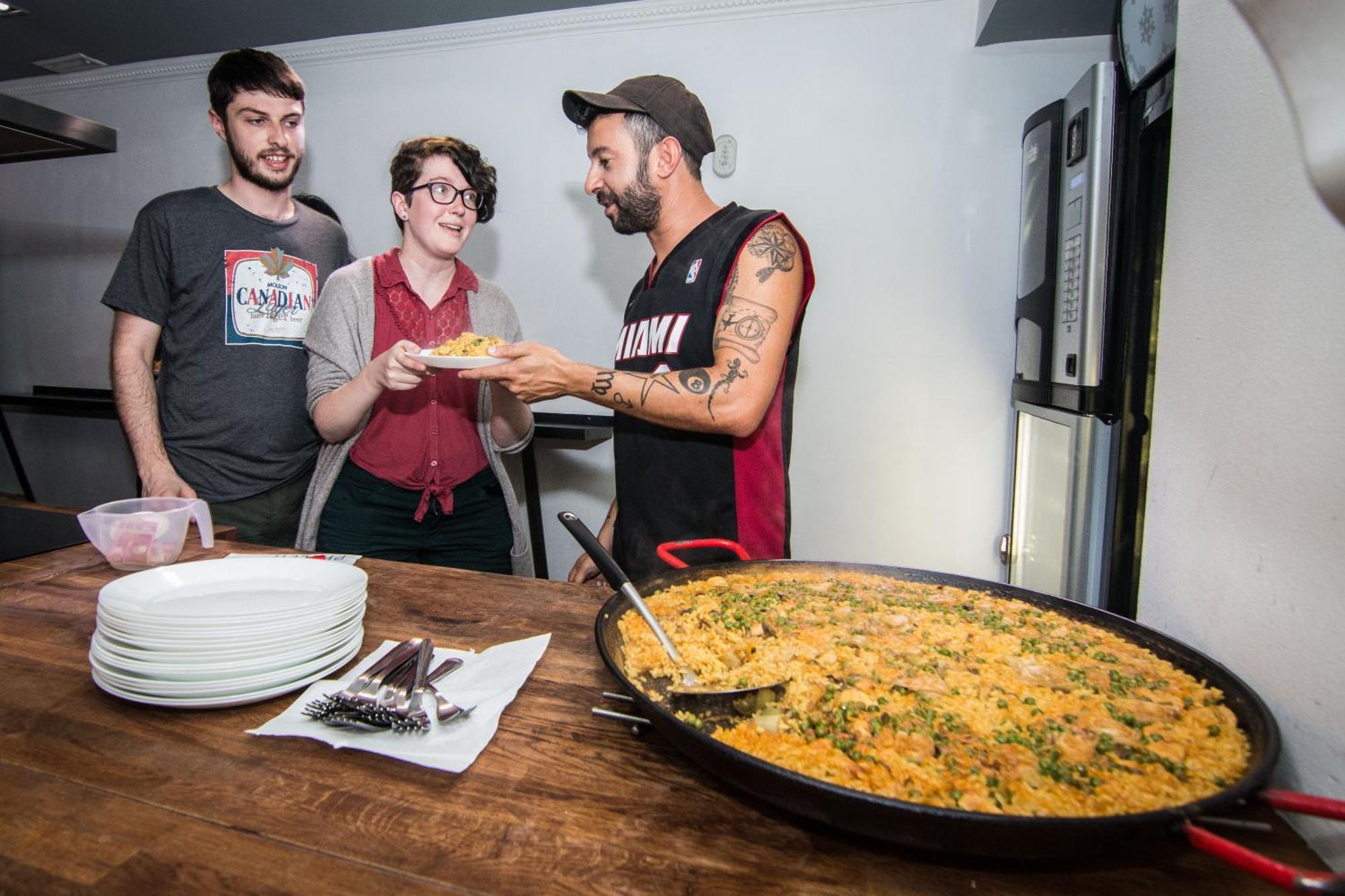 Black Swan Hostel Barcelona Luaran gambar