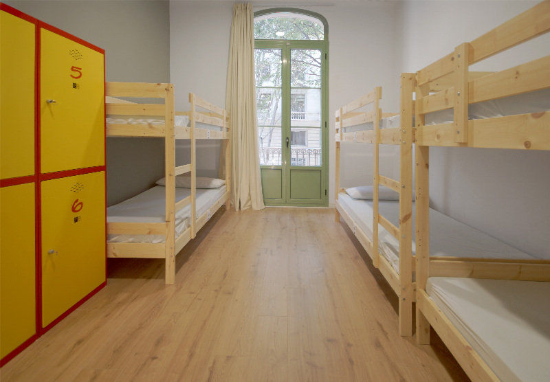 Black Swan Hostel Barcelona Luaran gambar