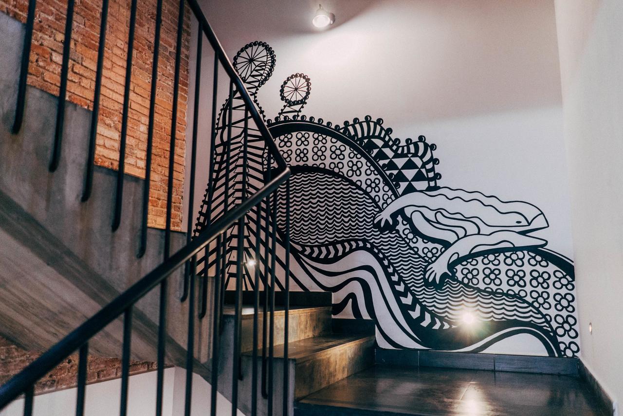 Black Swan Hostel Barcelona Luaran gambar