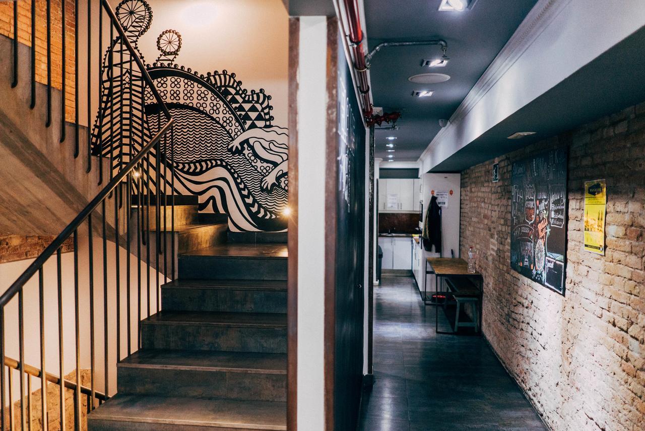 Black Swan Hostel Barcelona Luaran gambar