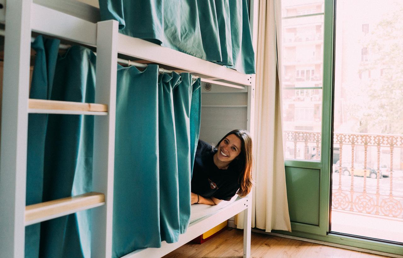 Black Swan Hostel Barcelona Luaran gambar