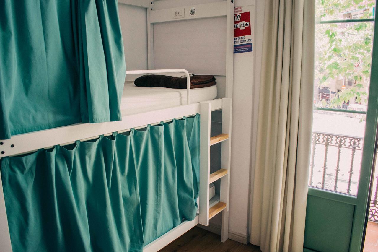 Black Swan Hostel Barcelona Luaran gambar