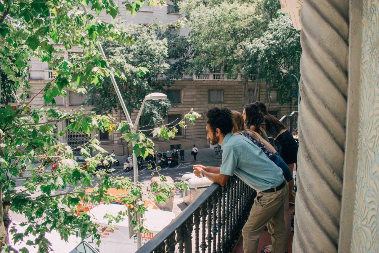 Black Swan Hostel Barcelona Luaran gambar